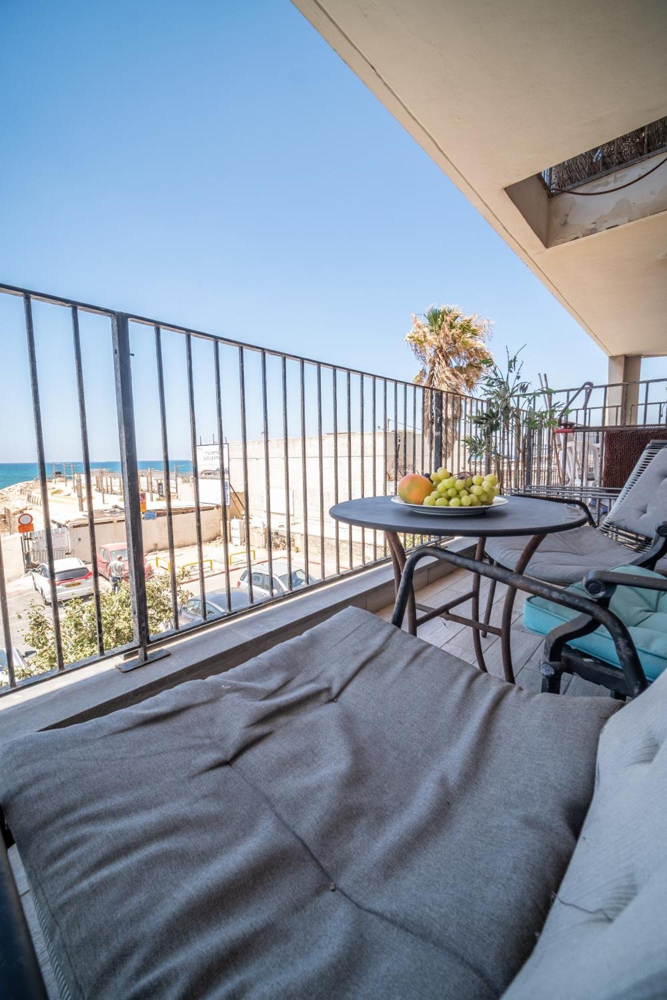 Appartement Bat Galim Full Sea View Balcony By Sea N' Rent à Haïfa Extérieur photo